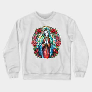 Nuestra Senora Virgen Maria Crewneck Sweatshirt